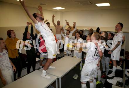 Fussball. 2. Liga. âSK Austria Klagenfurt gegen FC Blau Weiss Linz.  Jubel (Klagenfurt). Klagenfurt, 3.3.2019.
Foto: Kuess
---
pressefotos, pressefotografie, kuess, qs, qspictures, sport, bild, bilder, bilddatenbank