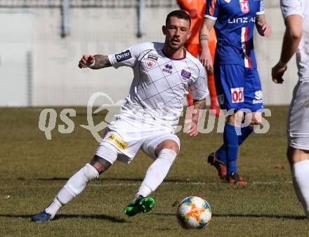 Fussball. 2. Liga. âSK Austria Klagenfurt gegen FC Blau Weiss Linz.  Philipp Huetter (Klagenfurt). Klagenfurt, 3.3.2019.
Foto: Kuess
---
pressefotos, pressefotografie, kuess, qs, qspictures, sport, bild, bilder, bilddatenbank