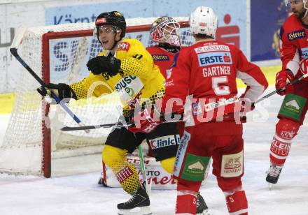 EBEL. Eishockey Bundesliga. KAC gegen	spusu Vienna Capitals.  Torjubel Taylor Vause  (Vienna Capitals). Klagenfurt, am 5.3.2019.
Foto: Kuess

---
pressefotos, pressefotografie, kuess, qs, qspictures, sport, bild, bilder, bilddatenbank