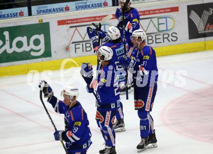 EBEL. Eishockey Bundesliga. EC VSV gegen HC Orli Znojmo. 	Down Blaine, Eriksson Johann Lars Olof, Alagic Adis (VSV). Villach, am 8.3.2019.
Foto: Kuess 


---
pressefotos, pressefotografie, kuess, qs, qspictures, sport, bild, bilder, bilddatenbank