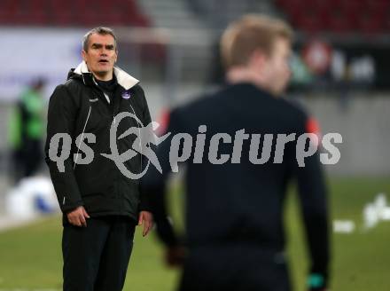 Fussball. 2. Liga. âSK Austria Klagenfurt gegen WSG Swarovski Wattens.  Trainer Robert Micheu (Klagenfurt). Klagenfurt, 8.3.2019.
Foto: Kuess
---
pressefotos, pressefotografie, kuess, qs, qspictures, sport, bild, bilder, bilddatenbank