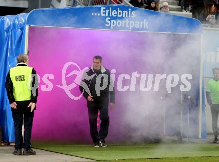 Fussball. 2. Liga. âSK Austria Klagenfurt gegen WSG Swarovski Wattens.  Trainer Robert Micheu (Klagenfurt). Klagenfurt, 8.3.2019.
Foto: Kuess
---
pressefotos, pressefotografie, kuess, qs, qspictures, sport, bild, bilder, bilddatenbank