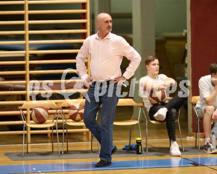 Basketball 2. Bundesliga. Grunddurchgang 22. Runde. KOS Celovec gegen   	Panaceo Raiders Villach.  Trainer Dragan Sliskovic (KOS). Klagenfurt, am 9.3.2019.
Foto: Kuess
---
pressefotos, pressefotografie, kuess, qs, qspictures, sport, bild, bilder, bilddatenbank
