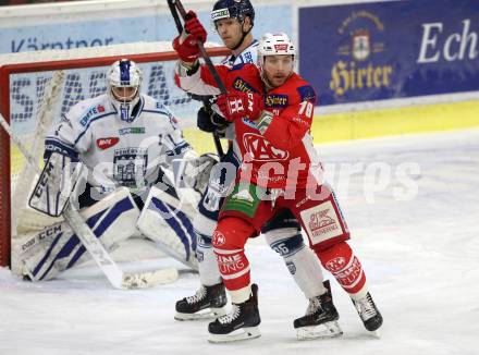 EBEL. Eishockey Bundesliga. KAC gegen	Fehervar AV 19. Mitch Wahl,  (KAC), Csanad Erdely, Daniel Kornakker (Fehervar AV 19). Klagenfurt, am 10.3.2019.
Foto: Kuess

---
pressefotos, pressefotografie, kuess, qs, qspictures, sport, bild, bilder, bilddatenbank