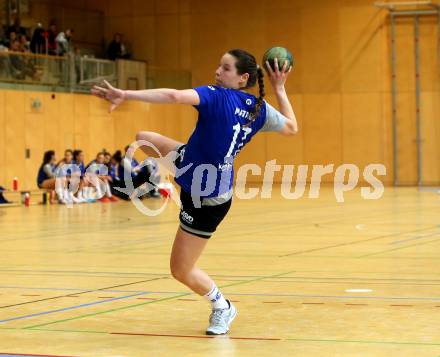 Handball Damen. SC kelag Ferlach/Feldkirchen gegen Union APG Korneuburg Handball Damen. Matavs Nika (Ferlach). Ferlach, 2.3.2019.
Foto: Kuess
---
pressefotos, pressefotografie, kuess, qs, qspictures, sport, bild, bilder, bilddatenbank