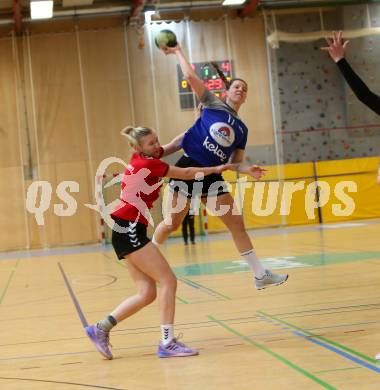 Handball Damen. SC kelag Ferlach/Feldkirchen gegen Union APG Korneuburg Handball Damen. Matavs Nika (Ferlach), DANNER Caroline (Korneuburg). Ferlach, 2.3.2019.
Foto: Kuess
---
pressefotos, pressefotografie, kuess, qs, qspictures, sport, bild, bilder, bilddatenbank