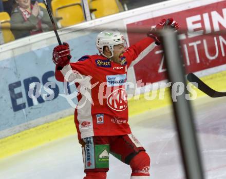 EBEL. Eishockey Bundesliga. KAC gegen	HCB Suedtirol Alperia. Torjubel  Kozek Andrew Jacob,  (KAC). Klagenfurt, am 13.3.2019.
Foto: Kuess

---
pressefotos, pressefotografie, kuess, qs, qspictures, sport, bild, bilder, bilddatenbank