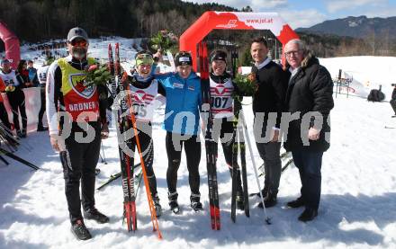 Winter Triathlon. Oesterreichische Meisterschaften.  Gerald Florian, Lena-Maria Aichner, Romana Slavinec, Sabrina Exenberger, Christian Tamegger, Walter Zettinig. Villach, am 2.3.2019.
Foto: Kuess
---
pressefotos, pressefotografie, kuess, qs, qspictures, sport, bild, bilder, bilddatenbank