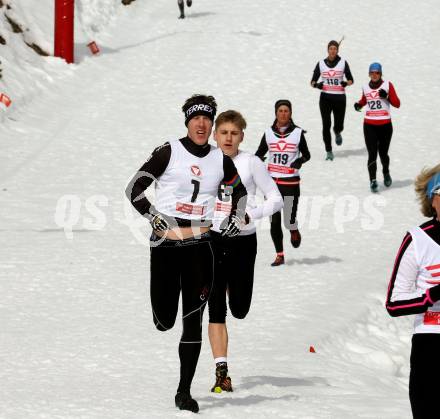 Winter Triathlon. Oesterreichische Meisterschaften.  Robert Gehbauer, Rene Hilber. Villach, am 2.3.2019.
Foto: Kuess
---
pressefotos, pressefotografie, kuess, qs, qspictures, sport, bild, bilder, bilddatenbank