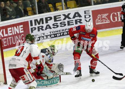 EBEL. Eishockey Bundesliga. KAC gegen	HCB Suedtirol Alperia. Neal Matthew (KAC), Nordlund Markus, Smith Jacob Wesley (Bozen). Klagenfurt, am 13.3.2019.
Foto: Kuess

---
pressefotos, pressefotografie, kuess, qs, qspictures, sport, bild, bilder, bilddatenbank