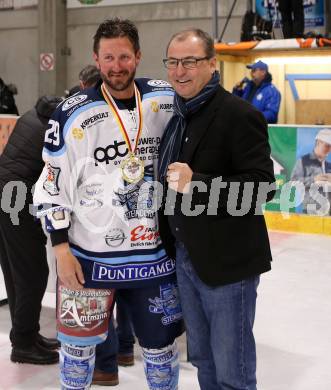 Eishockey. AHC DIVISION 1. ESC RegYou Steindorf gegen EC LiWOdruck Spittal. Sven Klimbacher (Steindorf).  Steindorf, 9.3.2019.
Foto: Kuess


---
pressefotos, pressefotografie, kuess, qs, qspictures, sport, bild, bilder, bilddatenbank