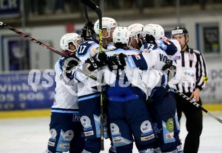 Eishockey. AHC DIVISION 1. ESC RegYou Steindorf gegen EC LiWOdruck Spittal. Torjubel Steindorf.  Steindorf, 9.3.2019.
Foto: Kuess


---
pressefotos, pressefotografie, kuess, qs, qspictures, sport, bild, bilder, bilddatenbank