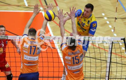 Volleyball. MEVZA-Cup-Final4. SK Posojilnica Aich/Dob gegen ACH Volley Ljubljana. Matej Koek (Aich/Dob). Bleiburg, 16.3.2019.
Foto: Kuess
---
pressefotos, pressefotografie, kuess, qs, qspictures, sport, bild, bilder, bilddatenbank