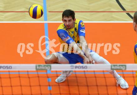 Volleyball. MEVZA-Cup-Final4. SK Posojilnica Aich/Dob gegen ACH Volley Ljubljana. Maximilian Landfahrer (Aich/Dob). Bleiburg, 16.3.2019.
Foto: Kuess
---
pressefotos, pressefotografie, kuess, qs, qspictures, sport, bild, bilder, bilddatenbank