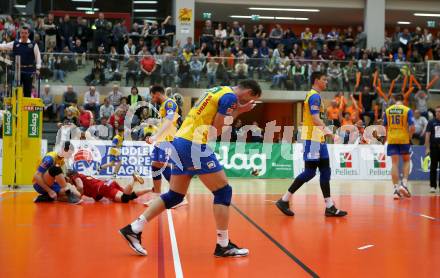 Volleyball. MEVZA-Cup-Final4. SK Posojilnica Aich/Dob gegen ACH Volley Ljubljana. (Aich/Dob). Bleiburg, 16.3.2019.
Foto: Kuess
---
pressefotos, pressefotografie, kuess, qs, qspictures, sport, bild, bilder, bilddatenbank