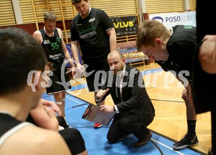 Basketball 2. Bundesliga. Play Down 1. Runde. KOS Celovec gegen   	Deutsch Wagram Alligators.  Trainer Stefan Grassegger (Deutsch Wagram). Klagenfurt, am 16.3.2019.
Foto: Kuess
---
pressefotos, pressefotografie, kuess, qs, qspictures, sport, bild, bilder, bilddatenbank