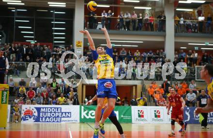 Volleyball. MEVZA-Cup-Final4. SK Posojilnica Aich/Dob gegen ACH Volley Ljubljana. Markkus Keel (Aich/Dob). Bleiburg, 16.3.2019.
Foto: Kuess
---
pressefotos, pressefotografie, kuess, qs, qspictures, sport, bild, bilder, bilddatenbank