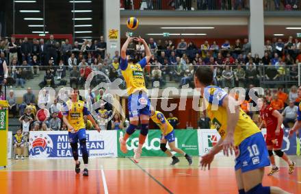 Volleyball. MEVZA-Cup-Final4. SK Posojilnica Aich/Dob gegen ACH Volley Ljubljana. Jure Kasnik (Aich/Dob). Bleiburg, 16.3.2019.
Foto: Kuess
---
pressefotos, pressefotografie, kuess, qs, qspictures, sport, bild, bilder, bilddatenbank