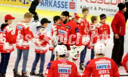 EBEL. Eishockey Bundesliga. KAC gegen	HCB Suedtirol Alperia. David Madlehner (KAC). Klagenfurt, am 22.3.2019.
Foto: Kuess

---
pressefotos, pressefotografie, kuess, qs, qspictures, sport, bild, bilder, bilddatenbank