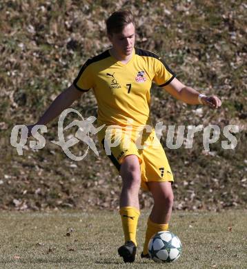 Fussball Kaerntner Liga. Maria Saal gegen KAC 1909. Lukas Lausegger (KAC). Maria Saal, am 23.3.2019.
Foto: Kuess
---
pressefotos, pressefotografie, kuess, qs, qspictures, sport, bild, bilder, bilddatenbank