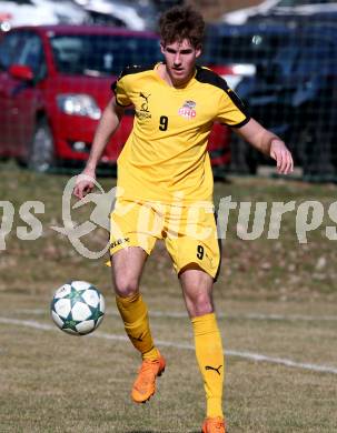 Fussball Kaerntner Liga. Maria Saal gegen KAC 1909.  Lukas Matthias Hausott (KAC). Maria Saal, am 23.3.2019.
Foto: Kuess
---
pressefotos, pressefotografie, kuess, qs, qspictures, sport, bild, bilder, bilddatenbank