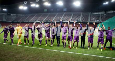 Fussball. 2. Liga. âSK Austria Klagenfurt gegen FC Juniors OOE.  Jubel (Klagenfurt). Klagenfurt, 29.3.2019.
Foto: Kuess
---
pressefotos, pressefotografie, kuess, qs, qspictures, sport, bild, bilder, bilddatenbank