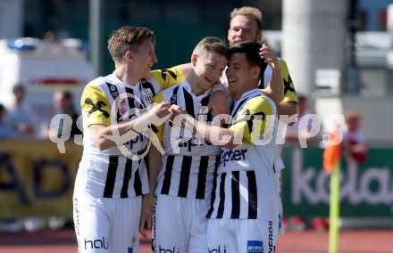 Fussball tipico Bundesliga. RZ Pellets WAC gegen LASK.  Torjubel Maximilian Ullmann (LASK). Wolfsberg, am 23.2.2019.
Foto: Kuess

---
pressefotos, pressefotografie, kuess, qs, qspictures, sport, bild, bilder, bilddatenbank