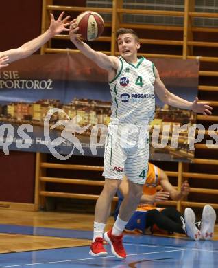 Basketball 2. Bundesliga. Play Down 3. Runde. KOS Celovec gegen BBU Salzburg. Jan Razdevsek (KOS). Klagenfurt, am 30.3.2019.
Foto: Kuess
---
pressefotos, pressefotografie, kuess, qs, qspictures, sport, bild, bilder, bilddatenbank