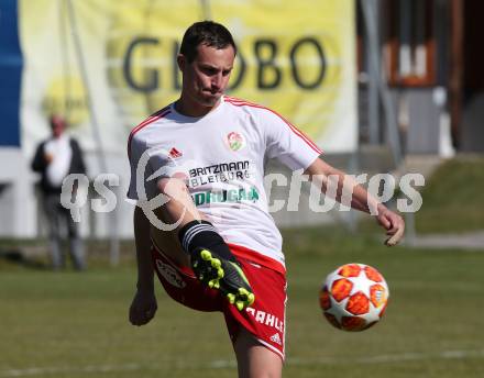 Fussball Kaerntner Liga. St. Jakob/Ros. gegen St. Michael/Bl..  Herbert Skubel  (St.Michael). St. Jakob, am 30.3.2019.
Foto: Kuess
---
pressefotos, pressefotografie, kuess, qs, qspictures, sport, bild, bilder, bilddatenbank