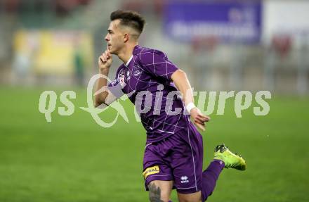 Fussball. 2. Liga. âSK Austria Klagenfurt gegen SV Horn. Torjubel Daniel Steinwender (Klagenfurt). Klagenfurt, 12.4.2019.
Foto: Kuess
---
pressefotos, pressefotografie, kuess, qs, qspictures, sport, bild, bilder, bilddatenbank