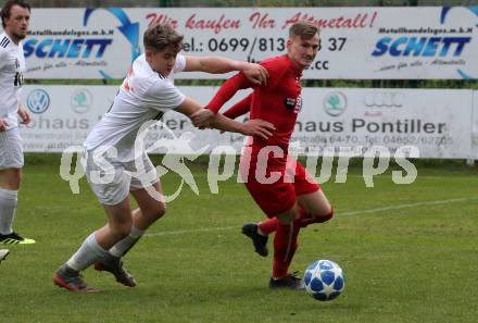 Fussball 1. Klasse A. Doelsach gegen Hermagor. Lukas Hinterholzer (Doelsach), Jan Logar (Hermagor). Doelsach, am 6.4.2019.
Foto: Kuess
---
pressefotos, pressefotografie, kuess, qs, qspictures, sport, bild, bilder, bilddatenbank