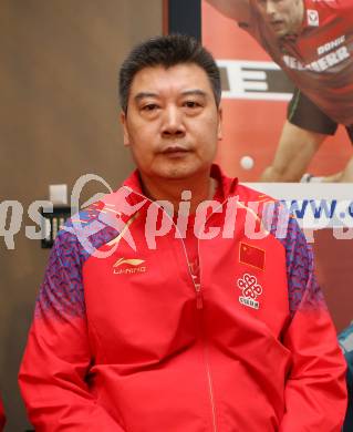 Tischtennis. Pressekonferenz des Oesterreichischen Tischtennisverbandes.  Li Sun. Egg, Faaker See, 11.4.2019.
Foto: Kuess
---
pressefotos, pressefotografie, kuess, qs, qspictures, sport, bild, bilder, bilddatenbank