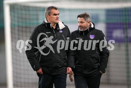 Fussball. 2. Liga. âSK Austria Klagenfurt gegen SV Horn.  Trainer Robert Micheu, Sascha Gulevski (Klagenfurt). Klagenfurt, 12.4.2019.
Foto: Kuess
---
pressefotos, pressefotografie, kuess, qs, qspictures, sport, bild, bilder, bilddatenbank