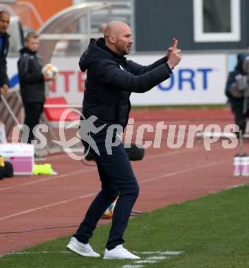 Fussball tipico Bundesliga. RZ Pellets WAC gegen FK Austria Wien. Trainer Christian Ilzer (WAC). Wolfsberg, am 14.4.2019.
Foto: Kuess

---
pressefotos, pressefotografie, kuess, qs, qspictures, sport, bild, bilder, bilddatenbank
