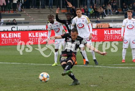 Fussball tipico Bundesliga. RZ Pellets WAC gegen FK Austria Wien.  Michael Liendl (WAC). Wolfsberg, am 14.4.2019.
Foto: Kuess

---
pressefotos, pressefotografie, kuess, qs, qspictures, sport, bild, bilder, bilddatenbank