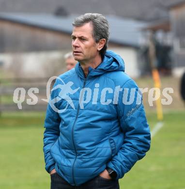 Fussball. Kaerntner Liga. Lind gegen SK Maria Saal.  Trainer Klaus Thuller (SK Maria Saal). Bleiburg, 13.4.2019.
Foto: Kuess 
---
pressefotos, pressefotografie, kuess, qs, qspictures, sport, bild, bilder, bilddatenbank