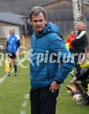 Fussball. Kaerntner Liga. Lind gegen SK Maria Saal.  Trainer Klaus Thuller (SK Maria Saal). Bleiburg, 13.4.2019.
Foto: Kuess 
---
pressefotos, pressefotografie, kuess, qs, qspictures, sport, bild, bilder, bilddatenbank