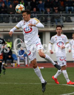 Fussball tipico Bundesliga. RZ Pellets WAC gegen FK Austria Wien. Uros Matic  (Wien). Wolfsberg, am 14.4.2019.
Foto: Kuess

---
pressefotos, pressefotografie, kuess, qs, qspictures, sport, bild, bilder, bilddatenbank