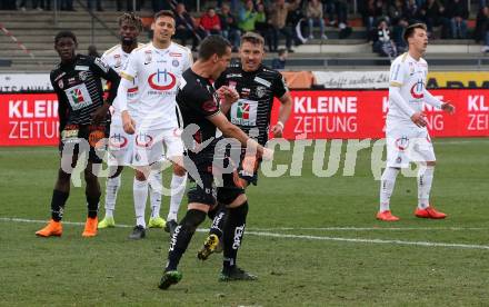 Fussball tipico Bundesliga. RZ Pellets WAC gegen FK Austria Wien. Torjubel Michael Liendl, (WAC). Wolfsberg, am 14.4.2019.
Foto: Kuess

---
pressefotos, pressefotografie, kuess, qs, qspictures, sport, bild, bilder, bilddatenbank