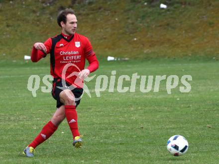 Fussball. Kaerntner Liga. Lind gegen SK Maria Saal. Bernhard Walzl (SK Maria Saal). Bleiburg, 13.4.2019.
Foto: Kuess 
---
pressefotos, pressefotografie, kuess, qs, qspictures, sport, bild, bilder, bilddatenbank