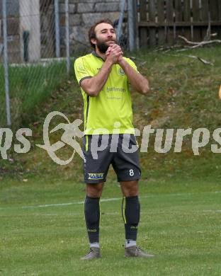 Fussball. Kaerntner Liga. Lind gegen SK Maria Saal.  Mario Zagler (Lind). Bleiburg, 13.4.2019.
Foto: Kuess 
---
pressefotos, pressefotografie, kuess, qs, qspictures, sport, bild, bilder, bilddatenbank