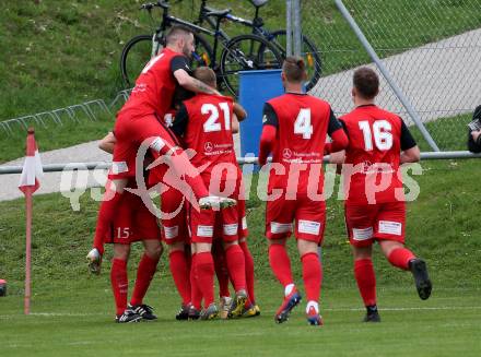 Fussball 1. KLasse B. Admira Villach gegen Rothenthurn.  Torjubel  (Admira Villach). Villach, am 13.4.2019.
Foto: Kuess
---
pressefotos, pressefotografie, kuess, qs, qspictures, sport, bild, bilder, bilddatenbank