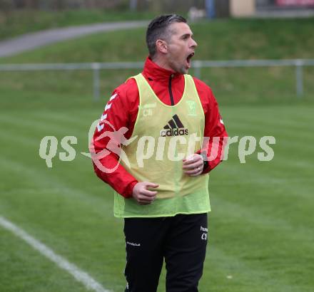 Fussball 1. KLasse B. Admira Villach gegen Rothenthurn.  Trainer Christian Rauter (Admira Villach). Villach, am 13.4.2019.
Foto: Kuess
---
pressefotos, pressefotografie, kuess, qs, qspictures, sport, bild, bilder, bilddatenbank