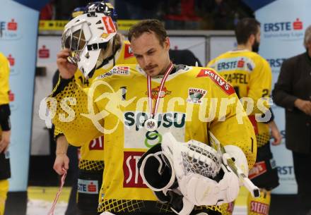 EBEL. Eishockey Bundesliga. KAC gegen	spusu Vienna Capitals.  Jean Philippe Lamoureux (Vienna Capitals). Klagenfurt, am 24.4.2019.
Foto: Kuess

---
pressefotos, pressefotografie, kuess, qs, qspictures, sport, bild, bilder, bilddatenbank