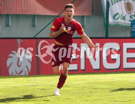 Fussball. UNIQA OEFB Cup. FC Red Bulll Salzburg gegen SK Rapid Wien. Torjubel Patrick Farkas (Salzburg). Klagenfurt, am 1.5.2019.
Foto: Kuess 
---
pressefotos, pressefotografie, kuess, qs, qspictures, sport, bild, bilder, bilddatenbank