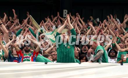 Fussball. UNIQA OEFB Cup. FC Red Bulll Salzburg gegen SK Rapid Wien. Fans Rapid. Klagenfurt, am 1.5.2019.
Foto: Kuess 
---
pressefotos, pressefotografie, kuess, qs, qspictures, sport, bild, bilder, bilddatenbank