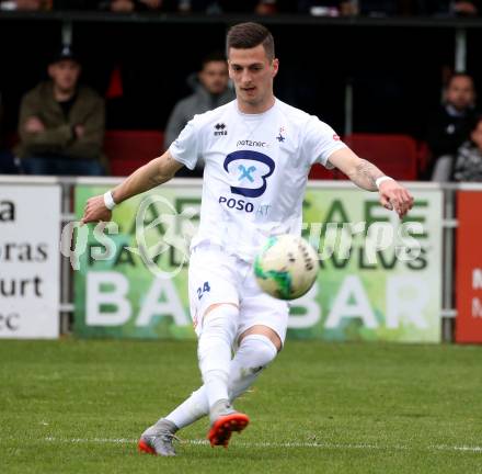 Fussball Kaerntner Liga. SAK gegen ATSV Wolfsberg. Zoran Vukovic (SAK). Klagenfurt, am 3.5.2019. 
Foto: Kuess
---
pressefotos, pressefotografie, kuess, qs, qspictures, sport, bild, bilder, bilddatenbank