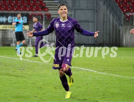 Fussball. 2. Liga. âSK Austria Klagenfurt gegen KSV 1919.  Torjubel Benedikt Pichler (Klagenfurt). Klagenfurt, 3.5.2019.
Foto: Kuess
---
pressefotos, pressefotografie, kuess, qs, qspictures, sport, bild, bilder, bilddatenbank