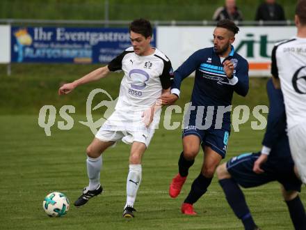 Fussball Unterliga Ost, Ludmannsdorf gegen Sele Zell. Sead Sabotic, (Ludmannsdorf), Gabriel Gregorn  (Sele). Ludmannsdorf, am 8.5.2019.
Foto: Kuess
---
pressefotos, pressefotografie, kuess, qs, qspictures, sport, bild, bilder, bilddatenbank