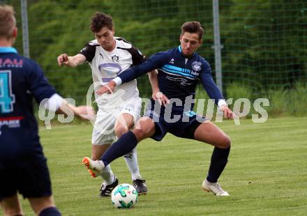 Fussball Unterliga Ost, Ludmannsdorf gegen Sele Zell. Nikolas Keuschnig,  (Ludmannsdorf), Gabriel Gregorn (Sele). Ludmannsdorf, am 8.5.2019.
Foto: Kuess
---
pressefotos, pressefotografie, kuess, qs, qspictures, sport, bild, bilder, bilddatenbank